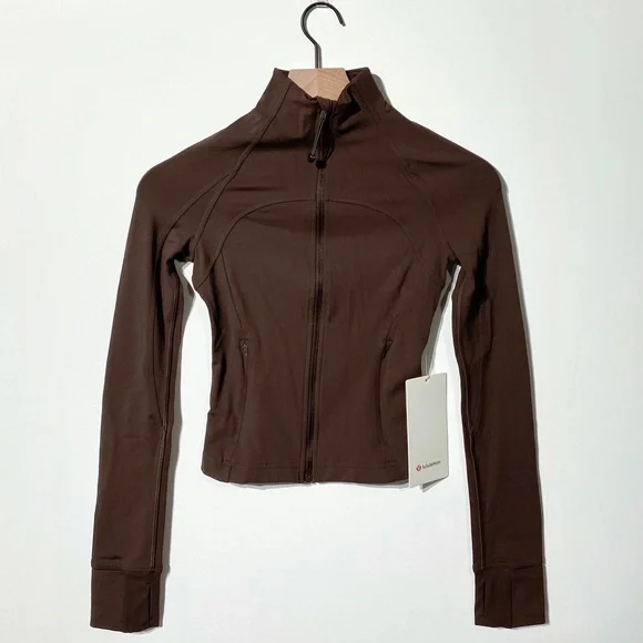 lululemon athletica, Jackets & Coats, Lululemon Define Cropped Jacket  Nulu Espresso